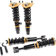 Coilover Struts Spring Shocks Adjustable Height Coilovers Suspension Struts Coil Spring Shocks and Struts Full Set Kits ECCPP Fit for 2015-2017 Acura TLX /2013-2017 Honda Accord