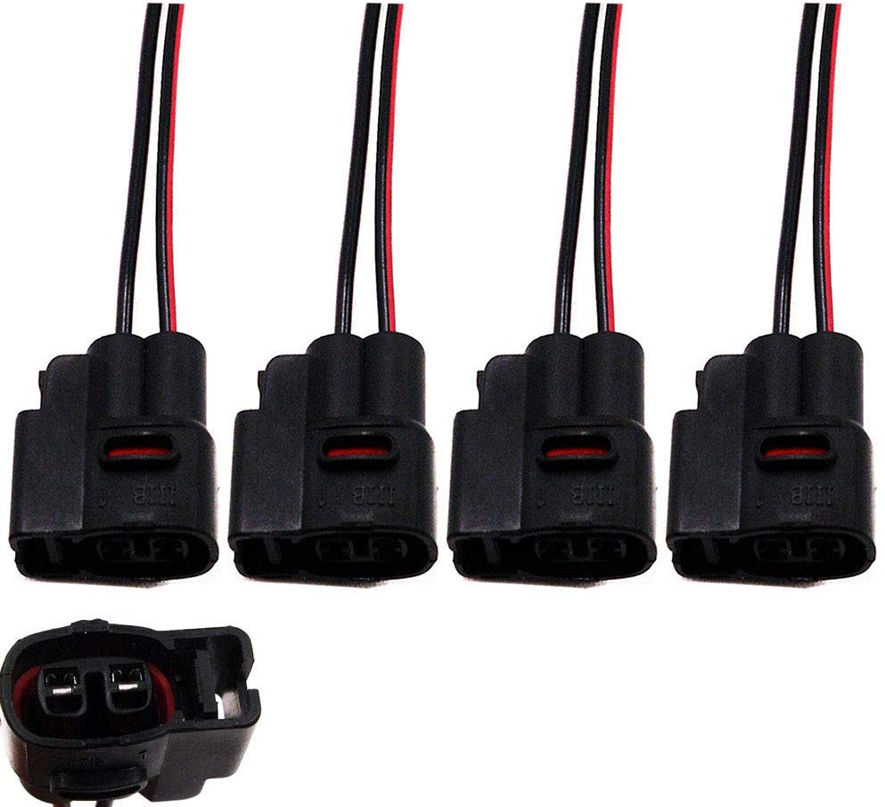 D&HO New Kit Ignition Coil Connector Pigtail Plug Harness for Toyota Supra Lexus 4pcs
