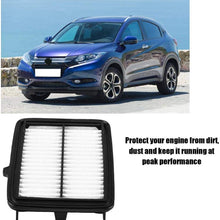 Acouto Plastic + Fiber Engine Air Cleaner Fit for 2015-2017 HR-V 2016-2017 17220-5R0-008