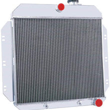 OzCoolingParts 4 Row Core All Aluminum Radiator +16" Fan w/Shroud + Thermostat/Relay Wire Kit for 1960-1962 61 Chevy C10 K10 K20 C20 C30 Pickup Suburban, V8