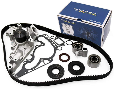 Timing Belt Water Pump Kit fits for 2003-2009 Lexus GX470 SC43, Toyota 4Runner, 2001-2009 Sequoia Tundra,1998-2007 Lexus LX470, Toyota Land Cruiser, 1998-2000 GS400 LS400 SC400 4.0L 4.3L 4.7L V8 DOHC