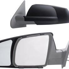 Fit System 81300 Snap-on Black Towing Mirror for Toyota Tundra/Sequoia - Pair