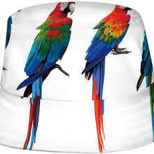 Seamless Geese Pattern - - Goose,Unisex Summer Bucket Hat - Sun Hat Packable Vacation Hat Fun Access