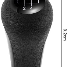 Acouot Rubber 5 Speed Gear Shift Knob Head All New Replacement Part For Car BMW E28 E30 E34 E36 Black