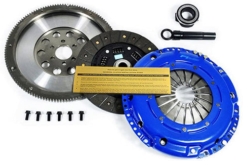 EFT STAGE 2 CLUTCH KIT & 10.6 LBS FLYWHEEL FOR VW GOLF JETTA 1.8T TURBO 1.8L 5 SPEED