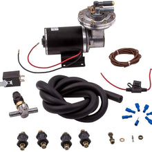 maXpeedingrods Electric Vacuum Pump Kit Set for Brake Booster 12 Volt 18" to 22" 28146