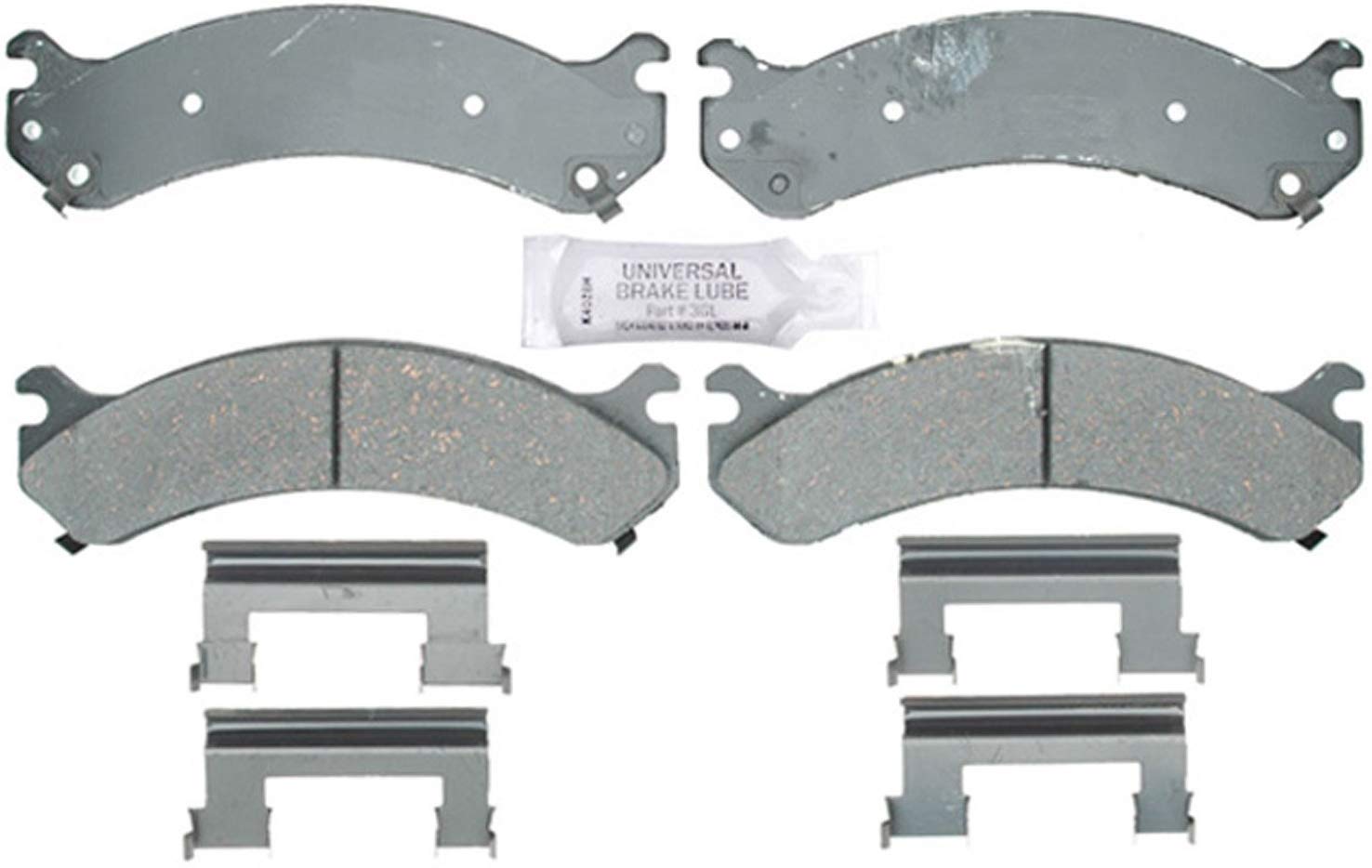 ACDelco 17D784CH Professional Ceramic Front Disc Brake Pad Set