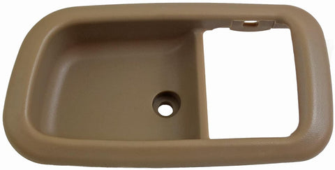 Dorman 91343 Front Driver Side Interior Door Handle Bezel for Select Toyota Models, Beige