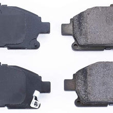 Power Stop 17-1552, Z17 Front Ceramic Brake Pads with Hardware