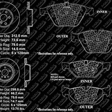 [Front + Rear] Max Brakes Premium XD Rotors with Carbon Ceramic Pads KT028623