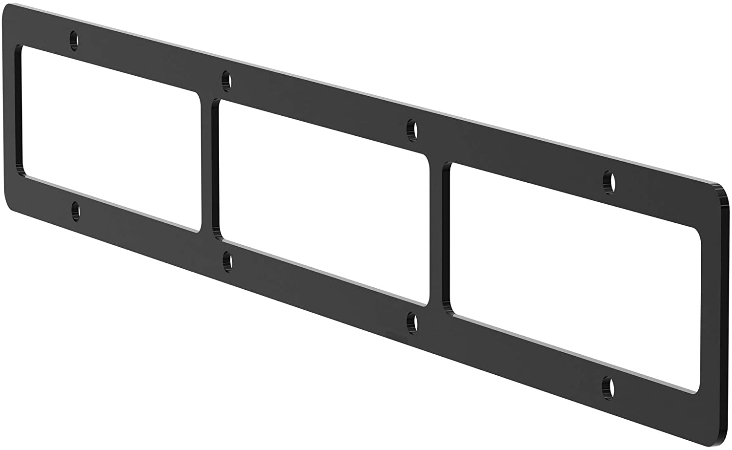 ARIES PJ20OB Pro Series 20-Inch Black Steel Grille Guard Light Bar Cover Plate