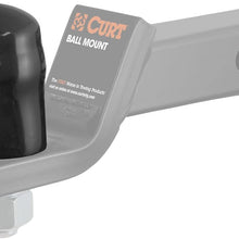 CURT 21810 Black Rubber Trailer Hitch Ball Cover, 2-5/16-Inch Diameter