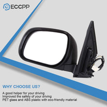 ECCPP Towing Mirrors for 2006-2008 Toyota RAV4 Limited Sport Power-Adjusting Manul-Folding Driver and Passenger Side Mirrors