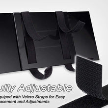 Zento Deals Car Visor Cosmetic Vanity Mirror Clip On Auto Sun Visor Mirror-Makeup Travel Tri Fold Universal Fit Auto Mirror for Truck Car SUV RV Van Jeep Sun Car Visors Mirror