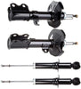 TUPARTS 4x Front Rear 334450 72114 334451 72115 344612 71373 Struts Shocks Absorbers Fit for 2003-2008 Toyota Corolla