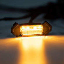 Seven Sparta Led Lights 4 PCS with Fuse for 2016-2018 Aftermarket Toyota Tacoma TRD PRO Grille (Amber Shell with Amber Light)
