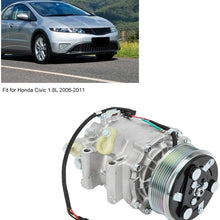 AC Compressor & A/C Repair Kit, Air Condition Compressor Replacement Fit for Honda Civic 1.8L 2006-2011 38810RNAA02