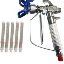 Dent-de-lion 3600 PSI Airless Spray Gun High Pressure + Nozzle Seat + 5 x Airless Paint Spray Gun Filter