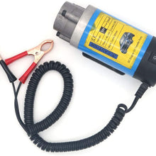 NUZAMAS 12V 100W Oil Transfer Pump, Portable Electric Self-Priming Diesel, Fluid Extractor, Water Transfer Pump, for Car Motorcycle and Boat Engine Oil Change Disposal Tool