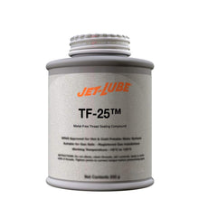 Jet-Lube TF-25 - Heavy Duty | Anti-Seize | Thread Sealant | High Temperature | Brushable | Lead-Free | Water-resistant | 1/2 Lb.