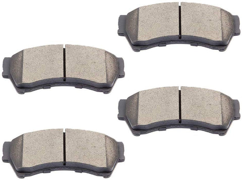 INEEDUP Ceramic Brakes Pads Front fit for 2006-2012 Ford Fusion, 2007-2012 Lincoln MKZ, 2006 Lincoln Zephyr, 2006-2011 Mercury Milan