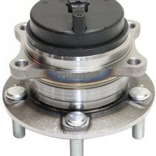Wheel Hub and Bearing compatible with 2007-2016 Hyundai Santa Fe Rear Left or Right FWD With ABS Sensor Studs