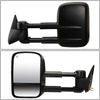 DNA Motoring TWM-001-T111-BK+DM-SY-022 Pair of Towing Side Mirrors + Blind Spot Mirrors