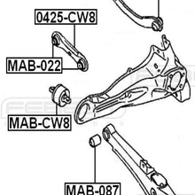 FEBEST MAB-CW8 Arm Bushing for Lateral Control Arm
