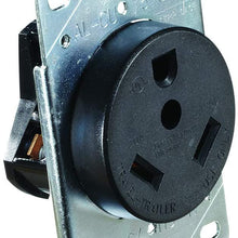 RV Designer S971, AC Receptacle in Plate, 30 Amp, AC Electrical