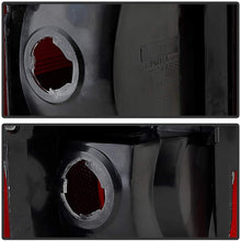 ACANII - For Red Smoke 1987-1996 Ford F150 F250 Bronco Tail Lights Brake Lamps Set Left+Right