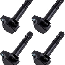 4 Pack Ignition Coils compatible with 2001-2005 Honda Civic - Acura EL - 1.7L L4 C1460 UF-400 UF400
