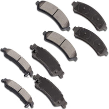 Ceramic brakes Pads,OCPTY Quick Stop Front Rear Brake Pad fit for 1998-2005 Chevrolet Blazer,2001-2004 Chevrolet S10,1998-2001 GMC Jimmy,2001-2004 GMC Sonoma,1997-2001 Oldsmobile