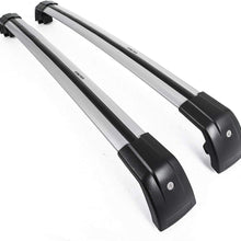 Titopena Roof Rack Cross Bars fit for BMW X5 2014-2020 F15 G05 Aluminum Cross Bar Replacement for Rooftop Cargo Carrier Bag Luggage Kayak Canoe Bike Snowboard Skiboard