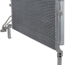 Brock Replacement A/C Condenser Assembly Compatible with 2001-2006 Santa Fe 97606-26001