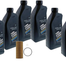 Genuine 0W-30 8 Liter Oil Change Kit For BMW E70 X5 xDrive35d E90 335d