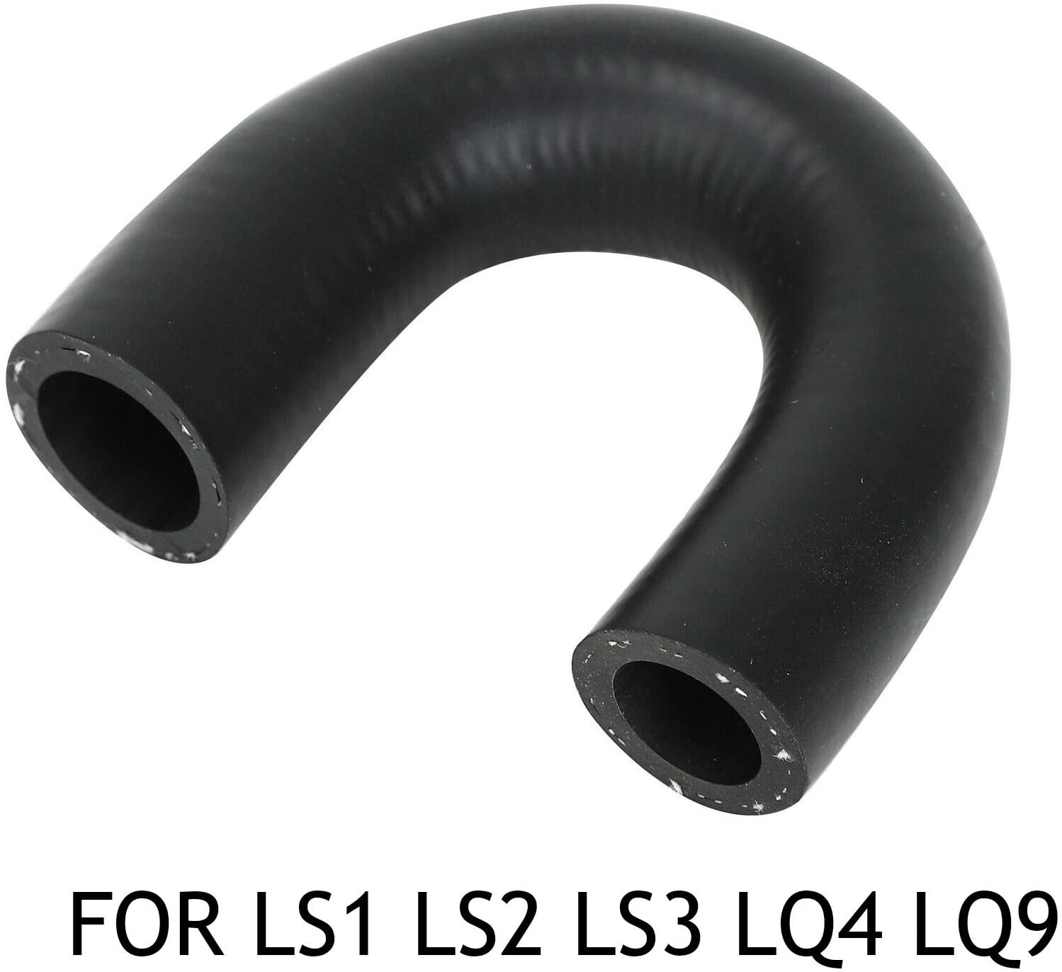 JIUAUTOPARTS LS Heater Core Bypass Hose Delete Coolant Crossover for LS1 LS2 LS3 LQ4 LQ9 Black