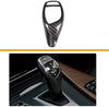 TulinTulin Carbon Fiber Gear Shift Knob Cover Trim for BMW F20 F30 F31 F34 X5 F15 X6 F16 X3 F25 X4 F26 F10 - Style 1