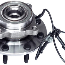 TUCAREST 515098 Front Wheel Bearing and Hub Assembly Compatible With Chevrolet Silverado 2500 HD 3500 HD Suburban 2500 GMC Sierra 2500 3500 HD Yukon XL 2500 Hummer H2 [8 Stud Hub W/ABS]