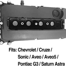 Yeeoy Engine Valve Cover OE# 55564395 Camshaft Rocker Gasket Replacement for Chevrolet Cruze Sonic Aveo