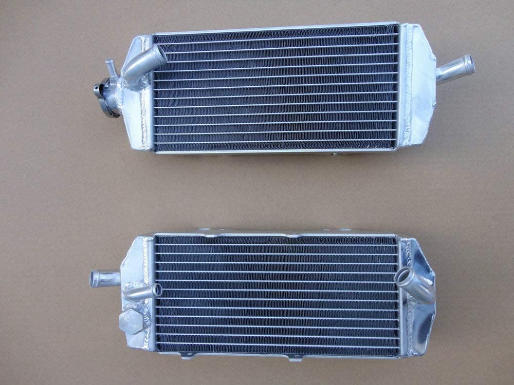 L&R For KTM 400 450 525 SX/MXC/EXC Aluminum Radiator 2003-2007 2004 2005 2006