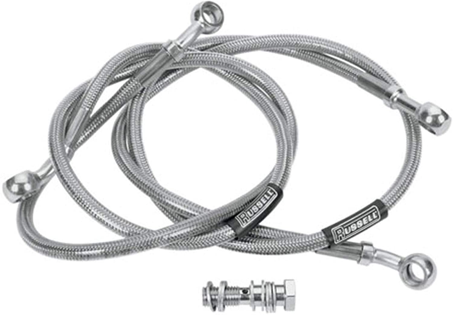 Cycleflex Brake Lines Two-Line Race Kit Fits 1990-1993 Kawasaki ZX1100 Ninja ZX-11