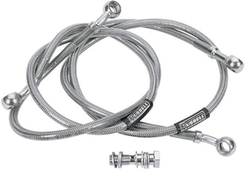 Cycleflex Brake Lines Two-Line Race Kit Fits 1990-1993 Kawasaki ZX1100 Ninja ZX-11