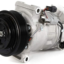 LFJD A/C Air Conditioner Compressor Kit，A/C Compressor & Clutch For Nis-s-an T-suru 1.6L & Sen-tra 1.8L 98585