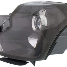 New Left Driver Side Hid Headlight Assembly For 2003-2007 Cadillac CTS Without Auto Level, Does Not Include The Washer Nozzle GM2502315