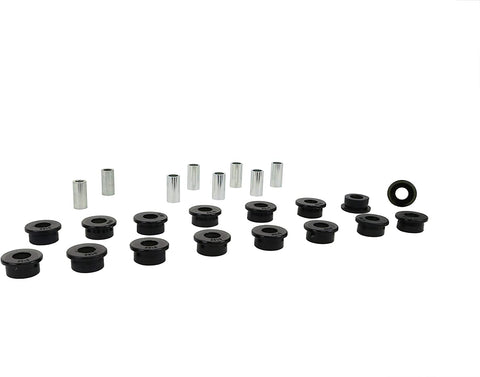 Nolathane REV053.0010 Black Control Arm Bushing (Lower Inner and Outer Rear)