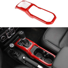 YiXunTen for 2018+ Jeep Wrangler JL Red ABS Car Interior Dashboard Air Conditioner Air Outlet Vent Ring Cover Frame Decor Sticker Decal Trim