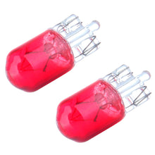 cciyu 20 Pack 194/168/T10 Warm White 12V 5W Side Marker Clearance Light Halogen Bulb (red)