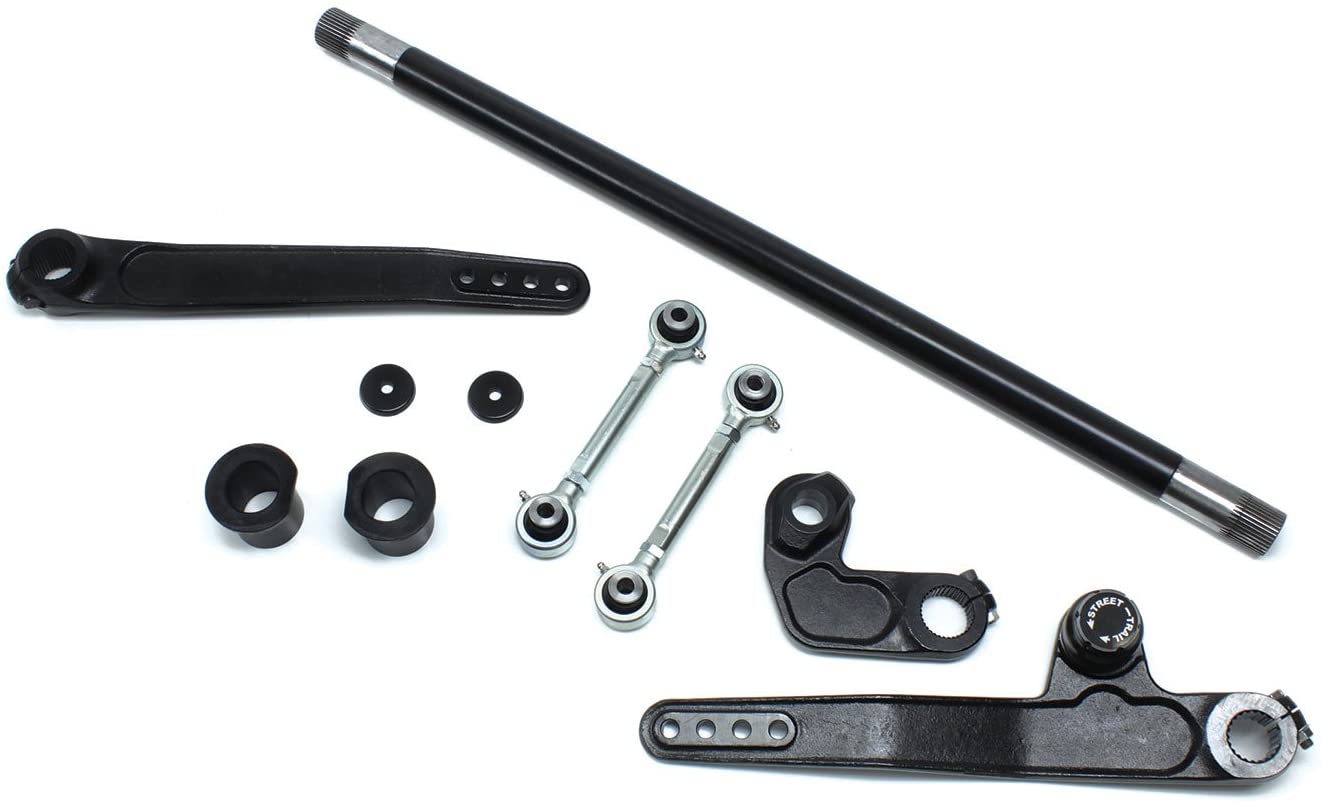 TeraFlex 1743615 Front Single Rate Forged Sway bar Kit, 1 Pack