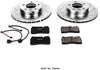 Power Stop K4656 Front Brake Kit with Drilled/Slotted Brake Rotors and Z23 Evolution Ceramic Brake Pads