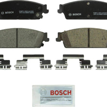 Bosch BC1194 QuietCast Premium Ceramic Disc Brake Pad Set For: Cadillac Escalade, ESV, EXT; Chevrolet Avalanche, Silverado, Suburban, Tahoe; GMC Sierra, Yukon, Yukon XL, Rear